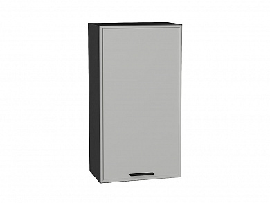 Шкаф верхний с 1-ой дверцей Фрейм 920*500*324 Grey Silk / Graphite