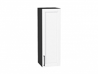 Шкаф верхний с 1-ой дверцей Сканди 920*300*320 White Silkwood / Graphite