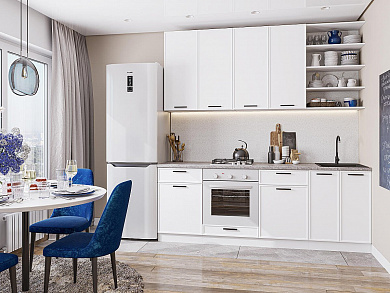 Фрейм-02 2340*2200*600 White Silk