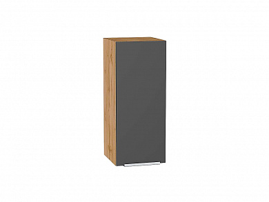 Шкаф верхний с 1-ой дверцей Фьюжн 716*300*320 Stormy Silk / Дуб Вотан