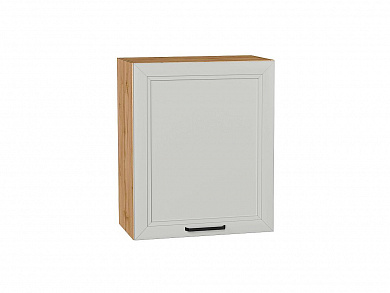 Шкаф верхний с 1-ой дверцей Нео 716*600*320 Grey Silk / Дуб Вотан