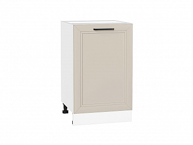 Шкаф нижний с 1-ой дверцей Нео 816*500*480 Cream Silk / Белый