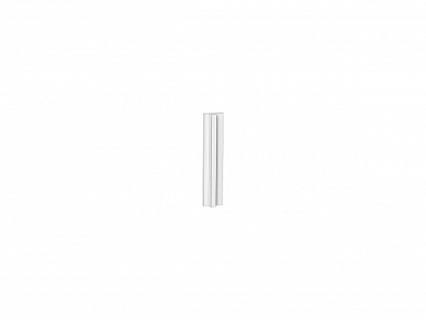 Комплект планок Глетчер для углового шкафа Ф-65 358*76*16 Айленд Силк