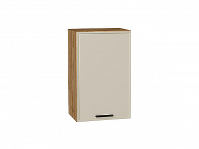 Шкаф верхний с 1-ой дверцей Фрейм 716*450*324 Cream Silk / Дуб Вотан