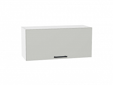 Шкаф верхний горизонтальный Лайт 358*800*318 Special Grey / Белый