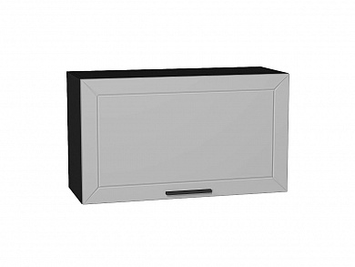 Шкаф верхний горизонтальный Глетчер 458*800*318 Гейнсборо Силк / Graphite