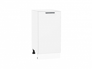 Шкаф нижний с 1-ой дверцей Лайт 816*400*478 Special White / Белый