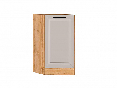 Шкаф нижний торцевой Нео 816*296*554 Clay Silk / Дуб Вотан