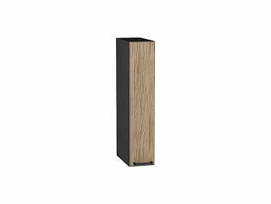 Шкаф верхний бутылочница Флэт 716*150*318 Natural Casella Oak 2S / Graphite