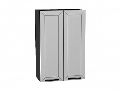 Шкаф верхний с 2-мя дверцами Глетчер 920*600*318 Гейнсборо Силк / Graphite