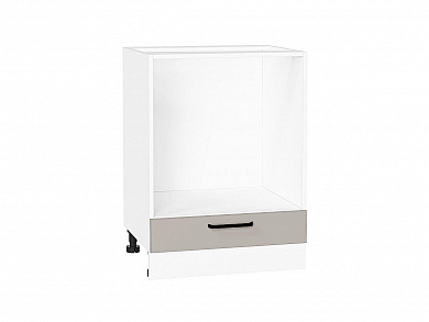 Шкаф нижний под духовку Нео 816*600*476 Clay Silk / Белый