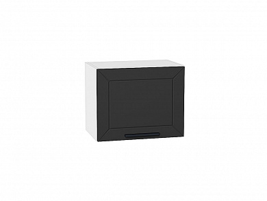 Шкаф верхний горизонтальный Глетчер 358*450*318 Маренго Силк / Белый