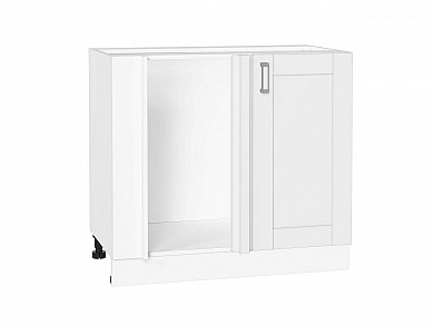 Шкаф нижний угловой Лофт 816*890*480 White Silk / Белый