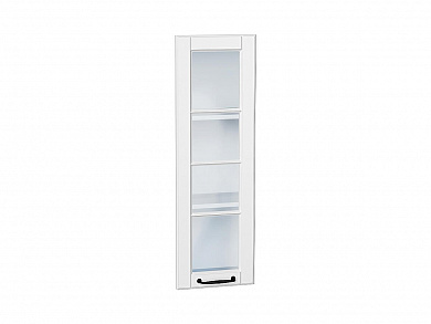 Комплект фасадов Дублин со стеклом для каркаса Ф-15Н В309 916*296*16 Special White