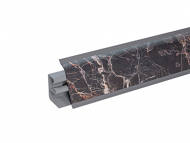 Плинтус для столешницы АР-740 37*3000*24 Мрамор черный