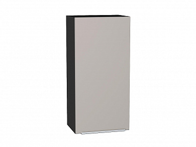 Шкаф верхний с 1-ой дверцей Фьюжн 920*450*320 Clay Silk / Graphite