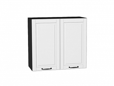 Шкаф верхний с 2-мя дверцами Дублин 716*800*318 Special White / Graphite