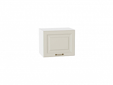 Шкаф верхний горизонтальный Ницца 358*450*318 Агат / Белый