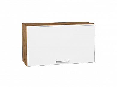Шкаф верхний горизонтальный Квадро 458*800*321 Белый / Дуб Вотан