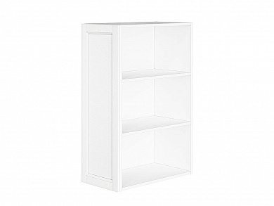 Фасад боковой Сканди для верхнего шкафа 920*315*18 White Silkwood