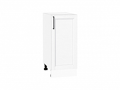Шкаф нижний с 1-ой дверцей Сканди 816*350*480 White Silkwood / Белый