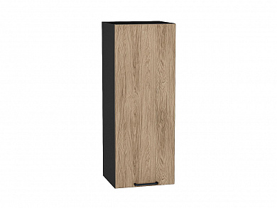 Шкаф верхний с 1-ой дверцей Флэт 920*350*318 Natural Casella Oak 2S / Graphite