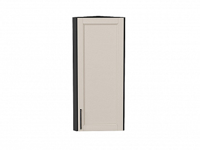 Шкаф верхний торцевой Сканди 920*300*306 Cream Silkwood / Graphite