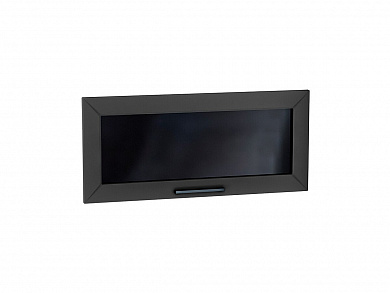 Комплект фасадов Глетчер со стеклом для каркаса Ф-88 ВГ800 354*796*16 Маренго Силк