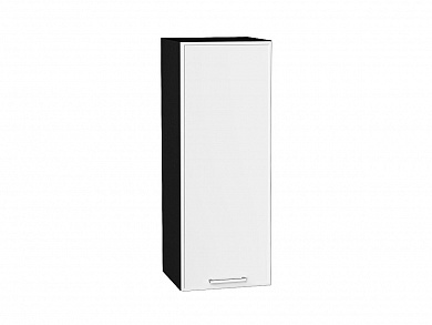 Шкаф верхний с 1-ой дверцей Квадро 920*350*321 Белый / Graphite