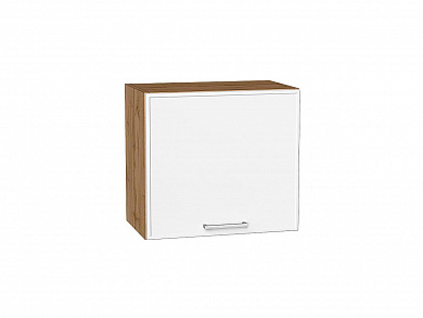Шкаф верхний горизонтальный Квадро 458*500*321 Белый / Дуб Вотан