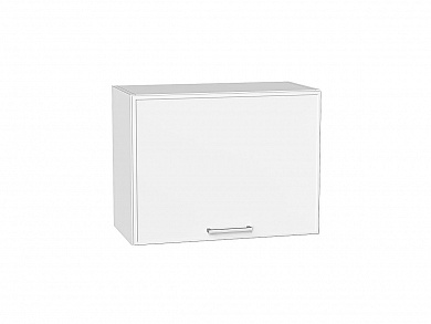 Шкаф верхний горизонтальный Квадро 458*600*321 Белый / Белый