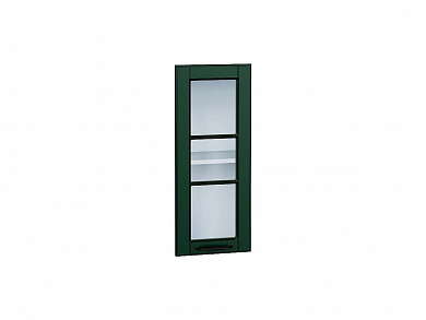 Комплект фасадов Дублин со стеклом для каркаса Ф-15 В300 712*296*16 Special Green