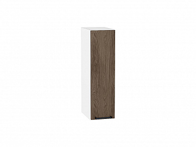 Шкаф верхний бутылочница Флэт 716*200*318 Brown Casella Oak 2S / Белый