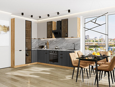 Евро Лайн-07 2340*2000/3000*600 Агат/Антрацит