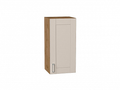 Шкаф верхний с 1-ой дверцей Лофт 716*350*320 Cream Silk / Дуб Вотан