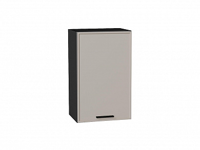 Шкаф верхний с 1-ой дверцей Фрейм 716*450*324 Clay Silk / Graphite