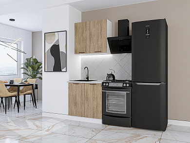 Флэт-03 2140*800*600 Natural Casella Oak 2S